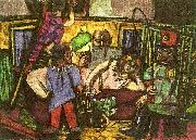 Max Beckmann husvagnen oil painting artist